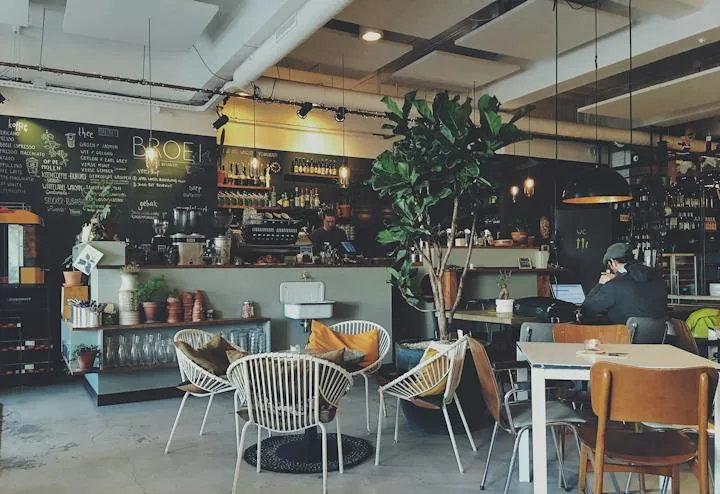 Ruang kafe Elixir Coffee Kota Baru Jambi